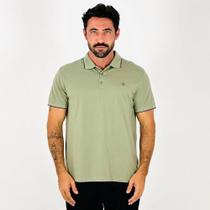 Camisa Polo Dudalina Manga Curta com Botão Casual Masculina