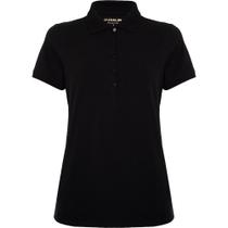 Camisa Polo Dudalina Peruvian Cotton In24 Preto Feminino Camisa Polo Dudalina Peruvian Cotton In24 Preto Feminino