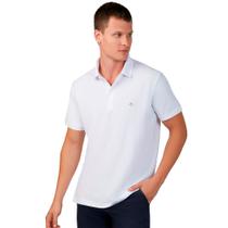 Camisa Polo Dudalina Pima Regular Ou24 Branco Masculino Camisa Polo Dudalina Pima Regular Ou24 Branco Masculino