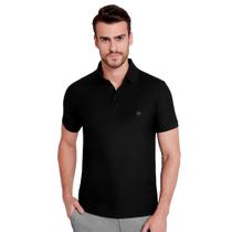 Camisa Polo Dudalina Ultrasoft Pima OU24 Preto Masculino