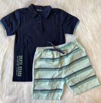 Camisa polo e bermuda 66545 Camisa polo e bermuda 66545