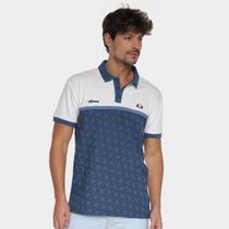 Camisa Polo Ellesse Recorte Full Print Masculina