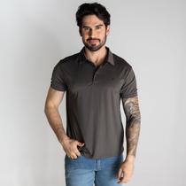 Camisa Polo Ellus Ellen Classic Chumbo