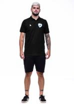 Camisa polo escudo preto