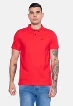 Camisa Polo Fatal Fashion Basic 3Ds Vermelha