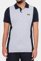Camisa Polo Fatal Surf Básica Mine Logo Manga Curta Piquet