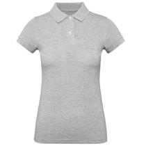 Camisa Polo Feminina Baby Look Piquet Poliéster