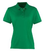 Camisa Polo Feminina Baby Look Piquet Poliéster