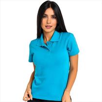Camisa Polo Feminina Camiseta Gola Atacado Uniforme Piquet