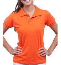 Camisa Polo Feminina Camiseta Gola Atacado Uniforme Piquet