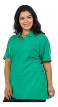 Camisa Polo Feminina Piquet Plus Size G1 a G6 Extra Grande - Vesttuario