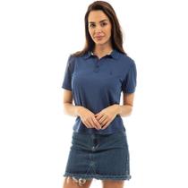 Camisa Polo Feminina Poa Casual Leve Gola Dia a Dia Conforto