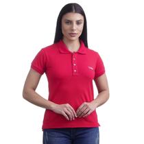 Camisa Polo Feminina Texas Farm - Cpf005 - Vermelho