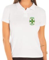 Camisa Polo Feminino Profissional ANÁLISES CLÍNICAS Bordado - Tecido de Malha Piquet