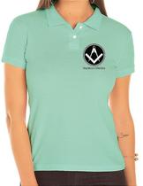 Camisa Polo Feminino Profissional ARQUITETURA e URBANISMO Bordado Camisa Polo Feminino Profissional ARQUITETURA e URBANISMO Bordado