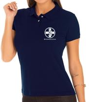 Camisa Polo Feminino Profissional BIOMEDICINA com Bordado Personalizado