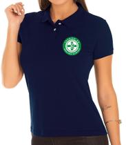 Camisa polo feminino técnico em análises clínicas bordado - versão baby look Camisa polo feminino técnico em análises clínicas bordado - versão baby look