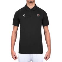 Camisa Polo Fila Player F Box 2 Rio Open 25 Preto