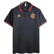 Camisa Polo Flamengo 23/24 Preta e Vermelha