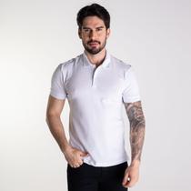 Camisa Polo Forum Algodão Pima Branca