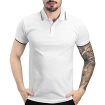 Camisa Polo Forum Listra Branca