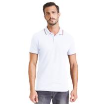 Camisa Polo Forum Muscle IN23 Branco Masculino