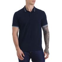 Camisa Polo Forum Muscle In24 Azul Darkness Masculino