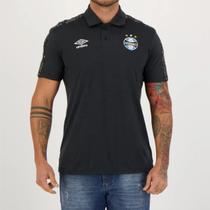 Camisa Polo Grêmio Viagem 2022 Umbro Masculino Tamanho:PCor:PretoGênero:Masculino