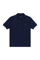 Camisa Polo Hangar 33 Algodão Pima Azul Marinho