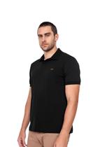 Camisa Polo Hangar 33 Algodão Pima Preto