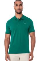 Camisa Polo Hangar 33 Malha Suedine Verde