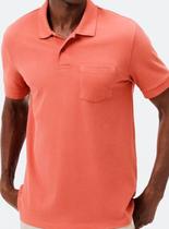 Camisa Polo Hering 3M2A Masculina Com Bolso Piquet T. P/XXG Camisa Polo Hering 3M2A Masculina Com Bolso Piquet T. P/XXG