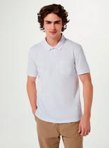 Camisa Polo Hering 3M2A Masculina Com Bolso Piquet T. P/XXG
