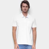 Camisa Polo Hering Básica Bolso Frontal Masculina