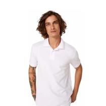 Camisa Polo Hering Masculina Básica de Algodão Piquet Tam G