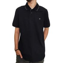 Camisa Polo Hering Masculina Piquet Bordado Preto 036H3REN