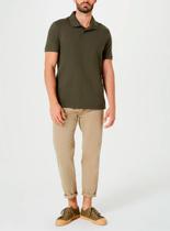 Camisa Polo Hering N3A7 Masculina Malha em Algodao T. P/EXG