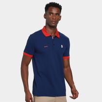 Camisa Polo Hugo Boss França Masculina Camisa Polo Hugo Boss França Masculina