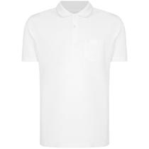 Camisa Polo Individual Basic Com Bolso Ou24 Branco Masculino