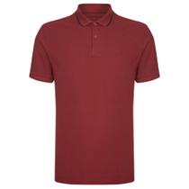 Camisa Polo Individual Basic Slim Ou25 Vermelho Masculino