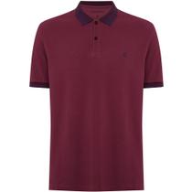 Camisa Polo Individual Comfort In24 Bordô Masculino