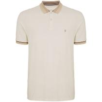 Camisa Polo Individual Degradê In24 Off White Masculino