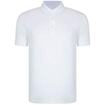 Camisa Polo Individual Pima Basic Slim Ou25 Branco Masculino Camisa Polo Individual Pima Basic Slim Ou25 Branco Masculino