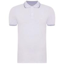 Camisa Polo Individual Slim Friso Ou24 Branco Masculino
