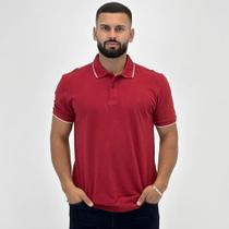 Camisa Polo Individual Slim Manga Curta Masculina