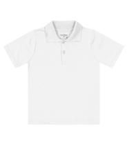 Camisa Polo Infantil Básica Masculina Rovitex Kids Branco Camisa Polo Infantil Básica Masculina Rovitex Kids Branco