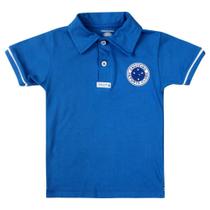 Camisa Polo Infantil Cruzeiro Azul Oficial