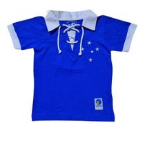 Camisa Polo Infantil Cruzeiro Retrô Dirceu Lopes Oficial Camisa Polo Infantil Cruzeiro Retrô Dirceu Lopes Oficial