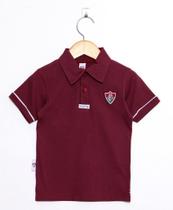 Camisa Polo Infantil Fluminense Grená Oficial Camisa Polo Infantil Fluminense Grená Oficial