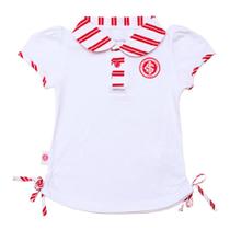 Camisa Polo Infantil Internacional Feminina Oficial